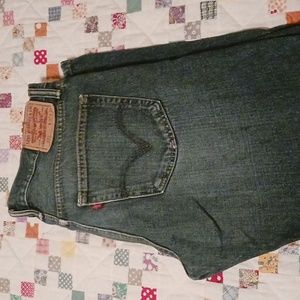 527 Levi boot cut jeans 34x30